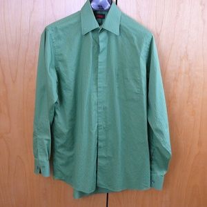 Men's J Garcia Green Button Down shirt size M